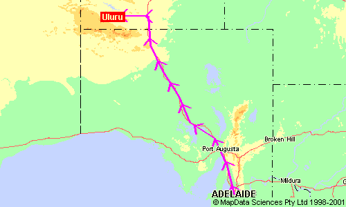 Adelaide-Uluru