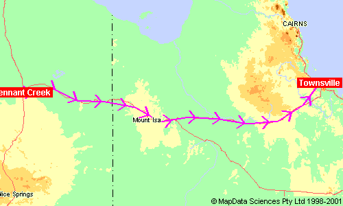 Tennant Creek - Townsville