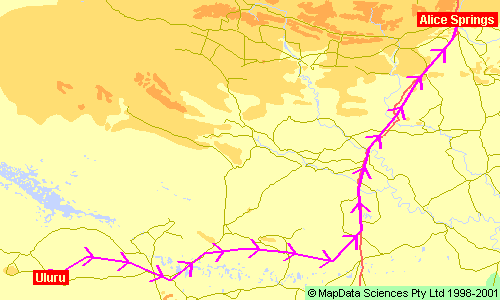 Uluru - Alice Springs
